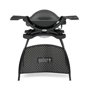 Weber Q1400 met onderstel