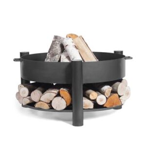 CookKing – Vuurschaal Montana √É 80 cm – Staal – Vuurschaal – Zwart
