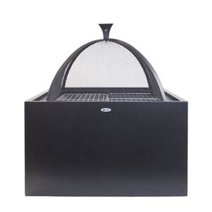 HEAT Vuurkorf 3 in 1 Steen (Vuurkorf + Barbecue + Bijzettafel)