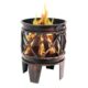 HEAT Firecask Vuurkorf – L 42 x B 42 x H 53 cm – Staal – Zwart