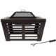La Hacienda Elda Vuurkorf – L 75 x B 75 x H 55 cm – Staal – Zwart